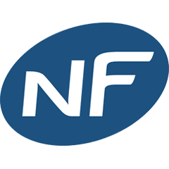 Logo NF Norme Française - Carrière Granulats