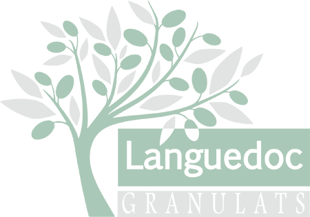 Logo Languedoc Granulats - Carrière sable, cailloux, granulats, accueil des inertes